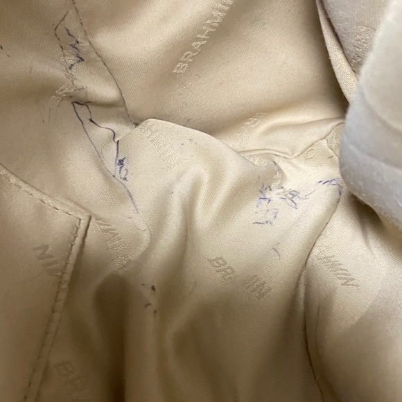 Brahmin Iridescent Blue and Pink Tote - Picture 13 of 13